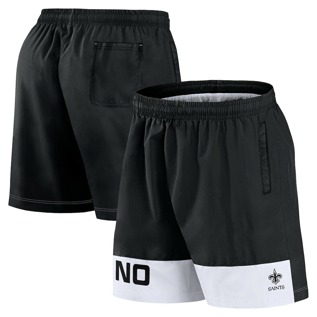 New Orleans Saints Elements Shorts - Black outlet