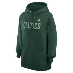 Boston Celtics G-III 4Her by Carl Banks Women's Dot Print Pullover Hoodie - Kelly Green on sale