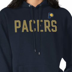 Indiana Pacers G-III 4Her by Carl Banks Women's Dot Print Pullover Hoodie - Navy on sale