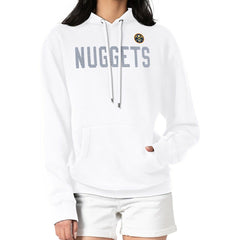Denver Nuggets G-III 4Her by Carl Banks Women's Dot Print Pullover Hoodie sale - White shop