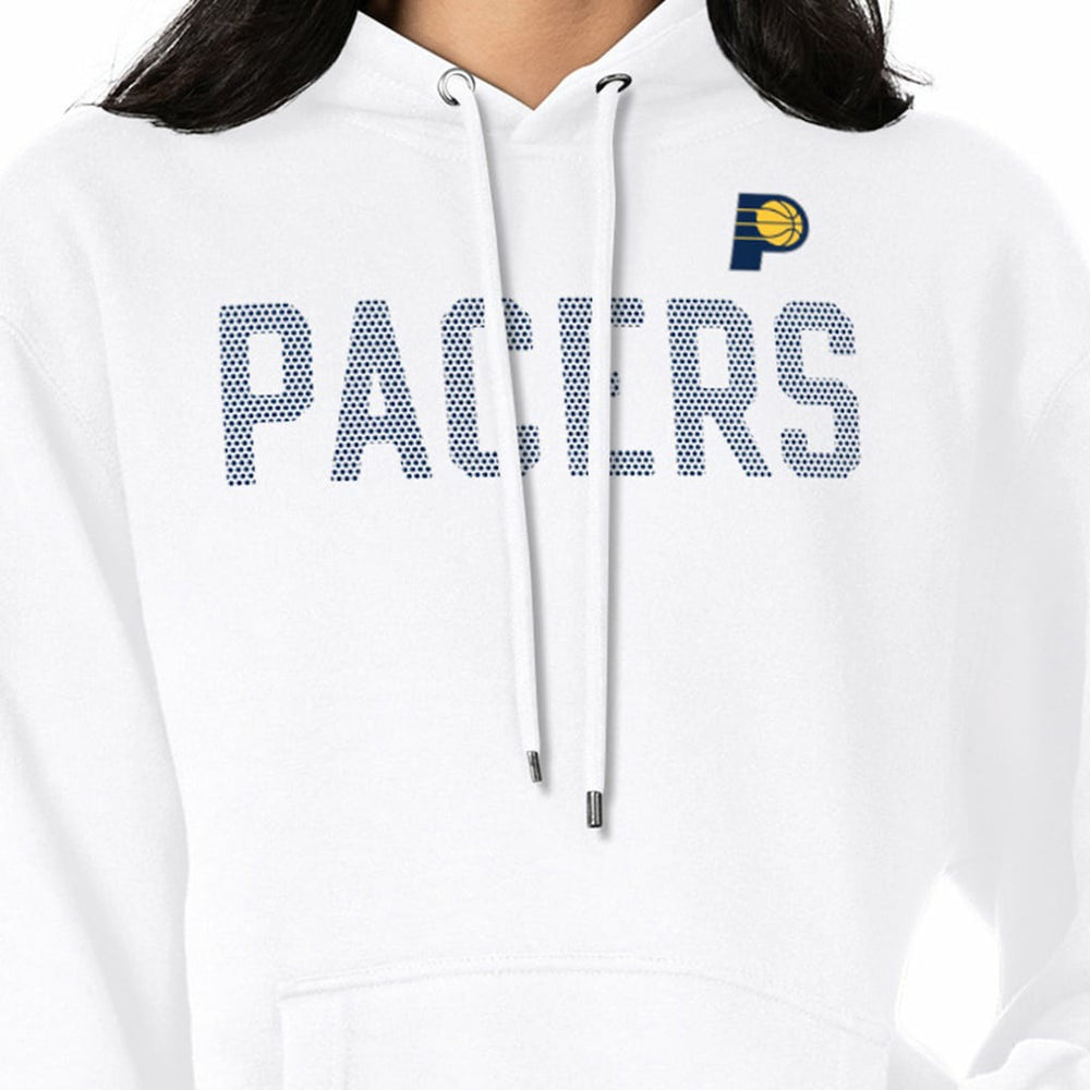 Indiana Pacers G-III 4Her by Carl Banks Women's Dot Print Pullover Hoodie - White cheap