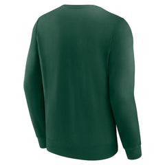 Minnesota Wild Fanatics Focus Fleece Pullover Sweatshirt Green