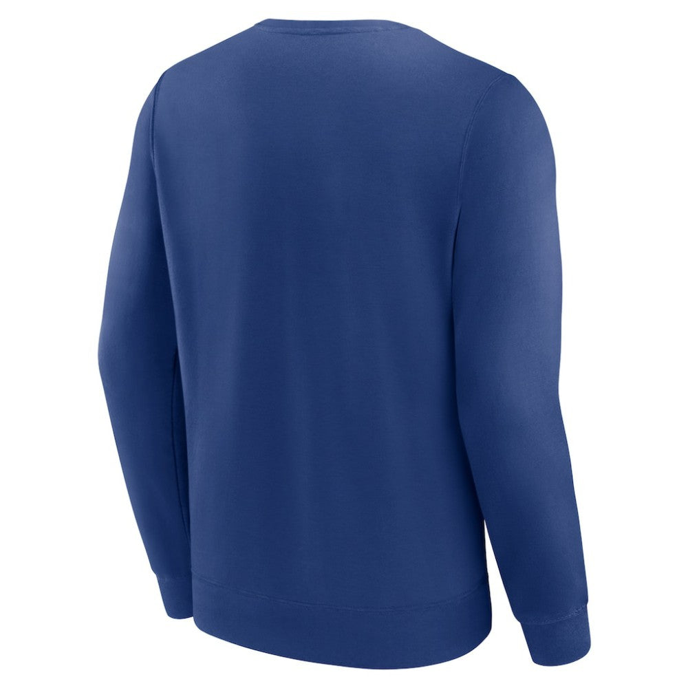 Tampa Bay Lightning Fanatics Focus Fleece Pullover Sweatshirt Blue