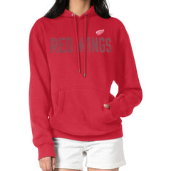 Detroit Red Wings G-III 4Her by Carl Banks Women's Dot Print Pullover Hoodie Red