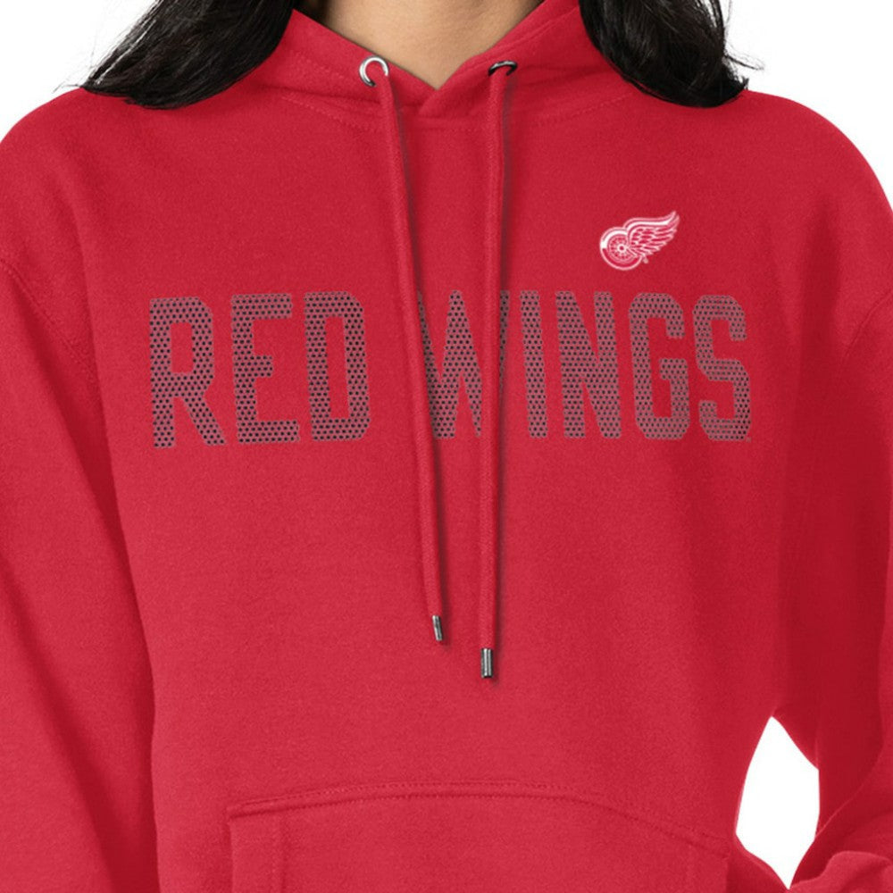 Detroit Red Wings G-III 4Her by Carl Banks Women's Dot Print Pullover Hoodie Red