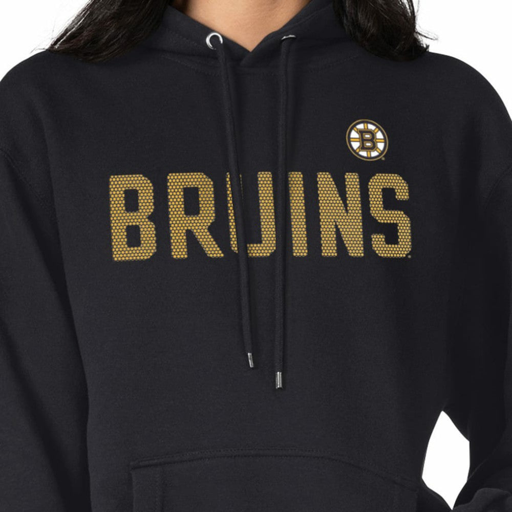 Boston Bruins G-III 4Her by Carl Banks Women's Dot Print Pullover Hoodie Black