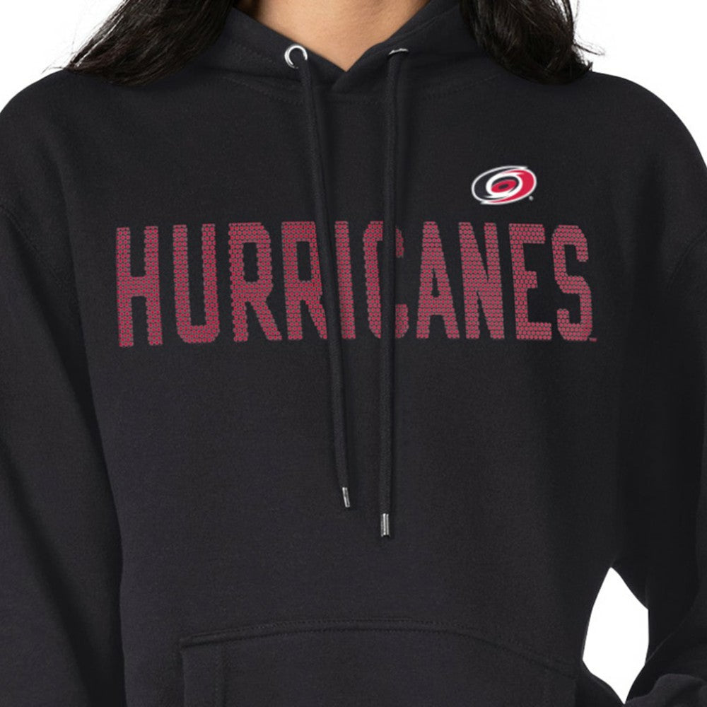 Carolina Hurricanes G-III 4Her by Carl Banks Women's Dot Print Pullover Hoodie Black