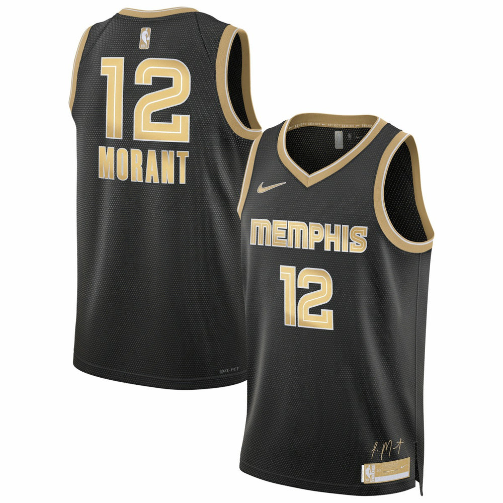Ja Morant Memphis Grizzlies Unisex Select Series Swingman Jersey - Black | Nike online