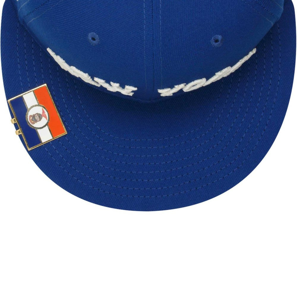 New York Yankees City Flag 59FIFTY Fitted Hat - Royal | New Era