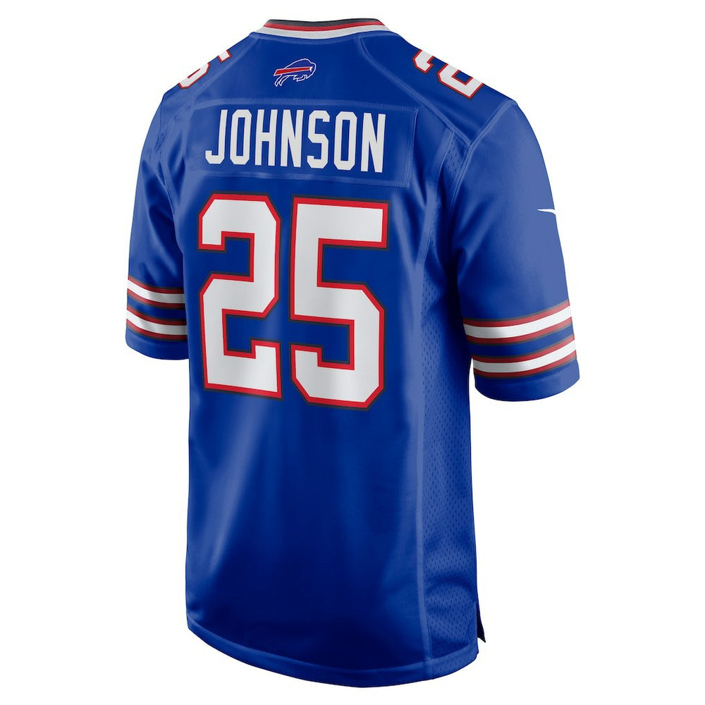 Ty Johnson Buffalo Bills Team Game Jersey - Royal | Nike discount