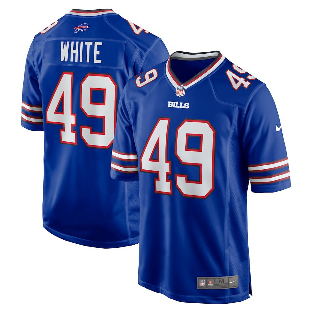 DaShaun White Buffalo Bills Team Game Jersey - Royal | Nike online