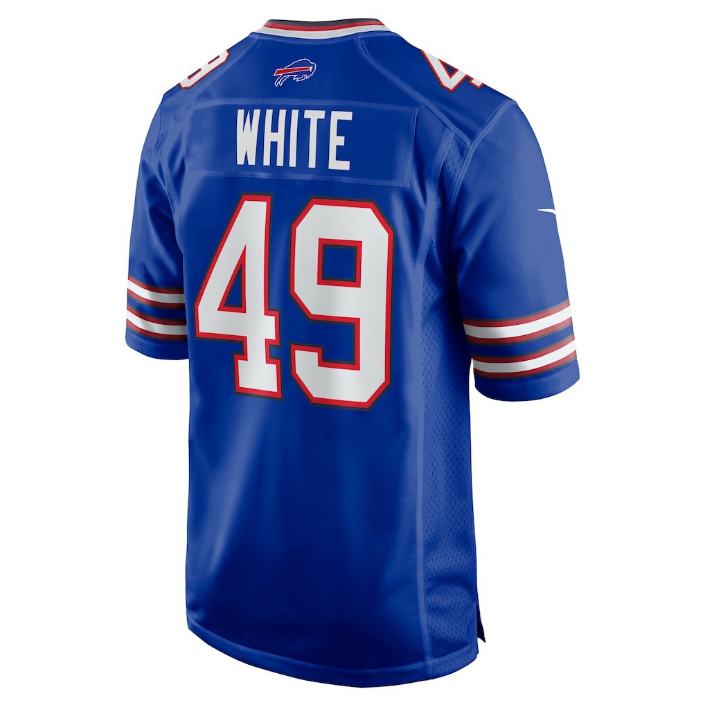 DaShaun White Buffalo Bills Team Game Jersey - Royal | Nike online