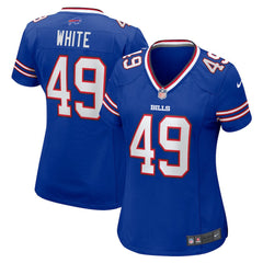 DaShaun White Buffalo Bills Women's Team Game Jersey - Royal | Nike for sale