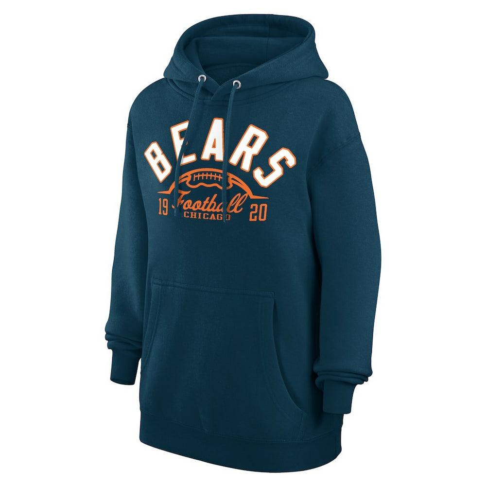Chicago Bears Starter Unisex Half Ball Team Fleece Pullover Hoodie - Navy outlet