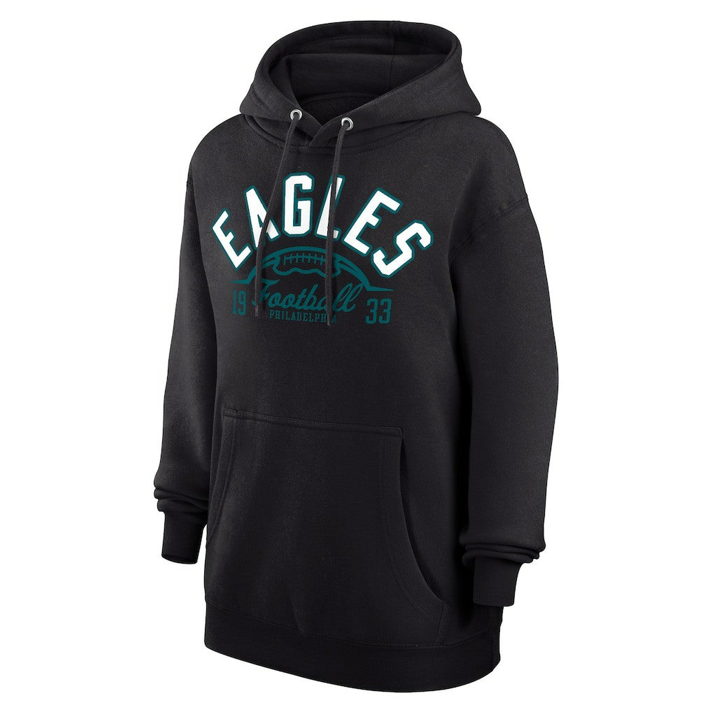 Philadelphia Eagles Starter Unisex Half Ball Team Fleece Pullover Hoodie - Black online