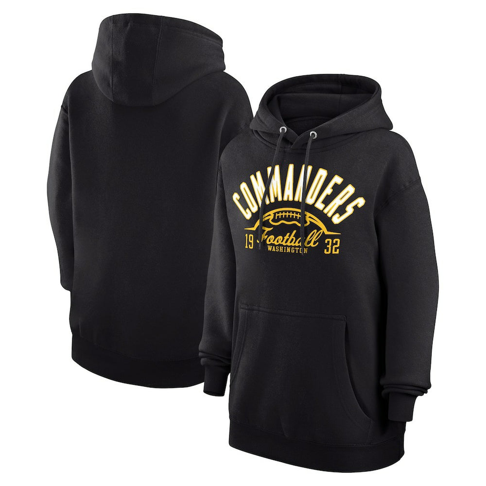 Washington Commanders Starter Unisex Half Ball Team Fleece Pullover Hoodie - Black on sale