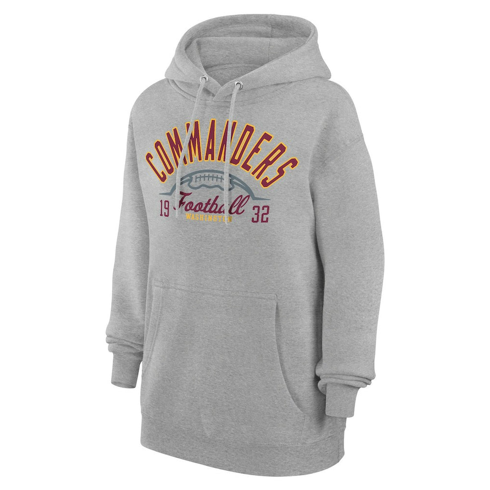 Washington Commanders Starter Unisex Half Ball Team Fleece Pullover Hoodie - Heather Gray online