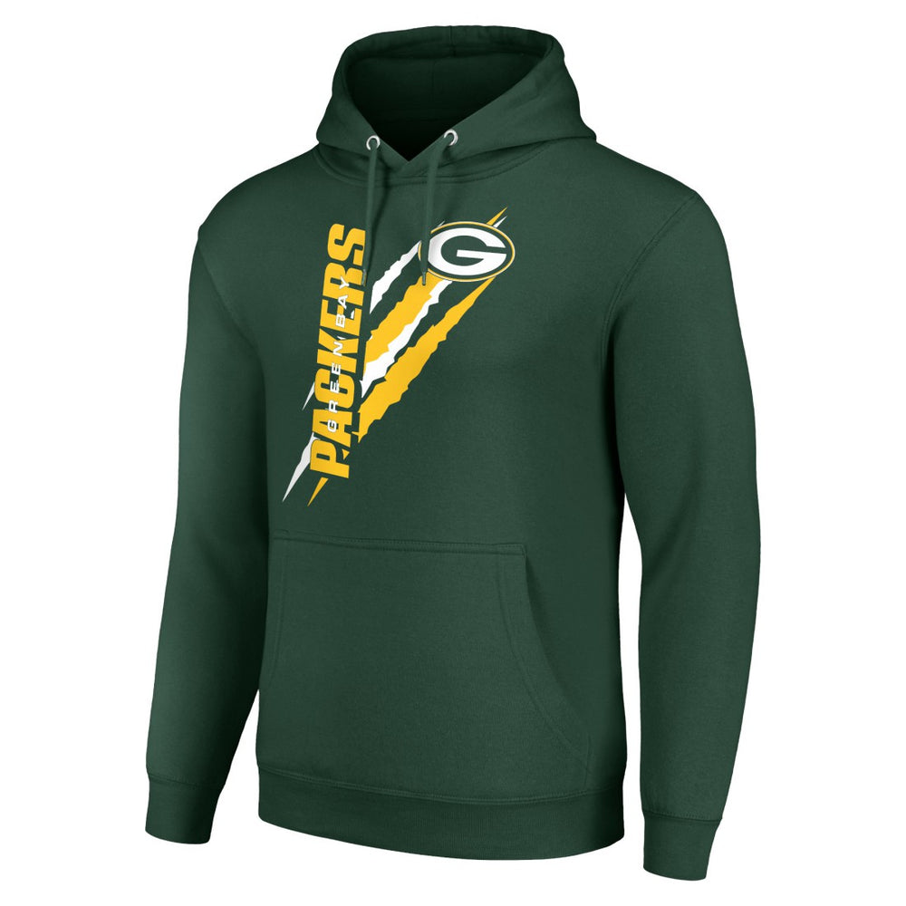 Green Bay Packers Starter Unisex Color Scratch Fleece Pullover Hoodie - Green online