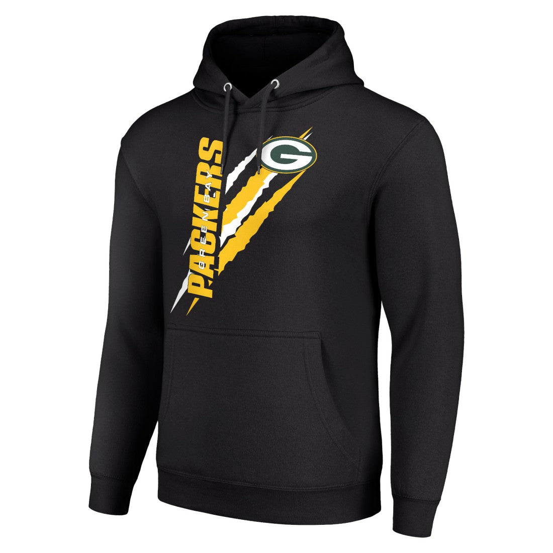 Green Bay Packers Starter Unisex Color Scratch Fleece Pullover Hoodie - Black on sale