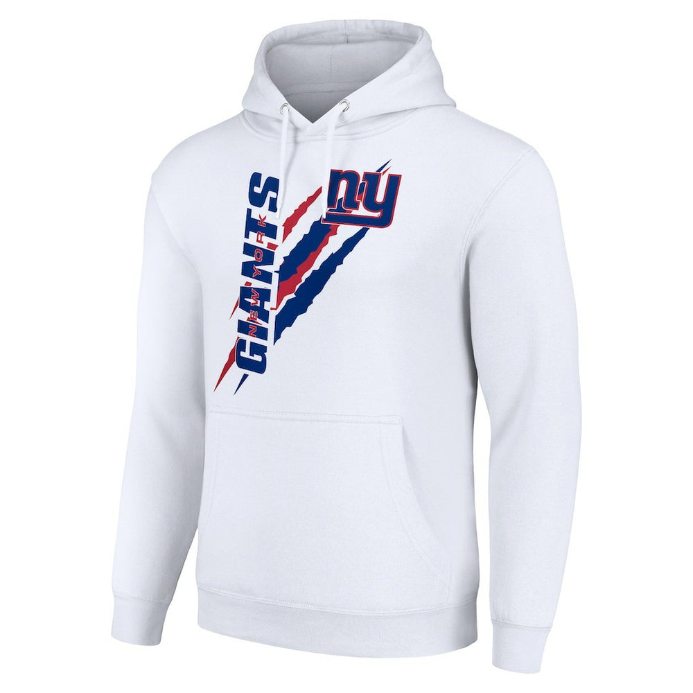 New York Giants Starter Unisex Color Scratch Fleece Pullover Hoodie - White for sale
