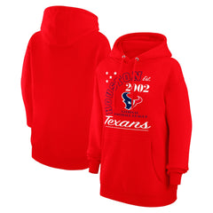 Houston Texans Starter Unisex Arch Team Fleece Pullover Hoodie - Red for sale