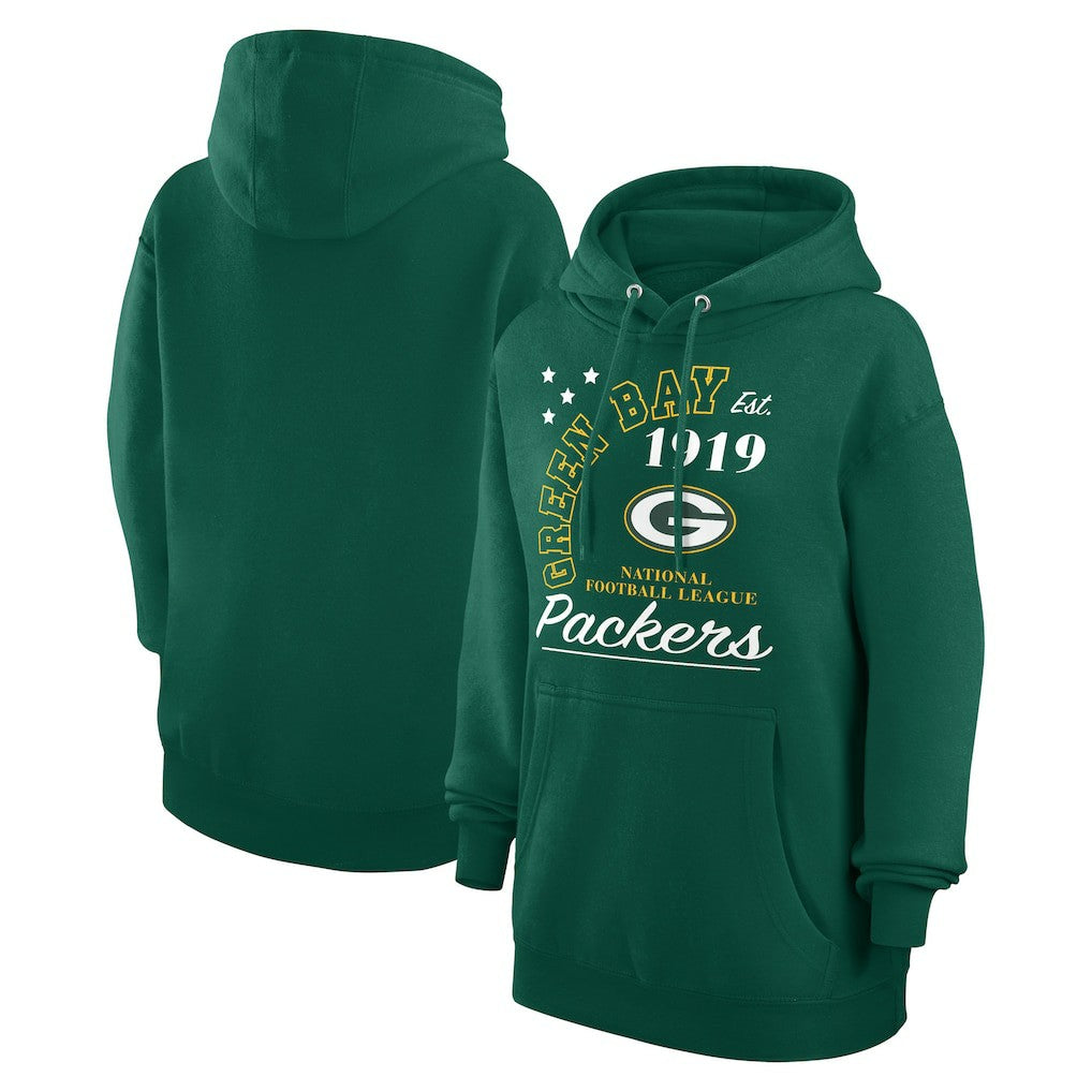 Green Bay Packers Starter Unisex Arch Team Fleece Pullover Hoodie - Green outlet