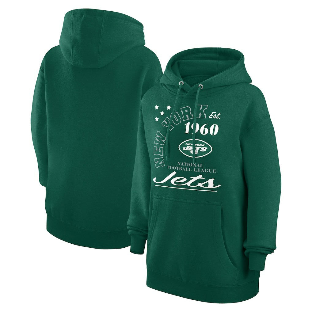 New York Jets Starter Unisex Arch Team Fleece Pullover Hoodie - Green sale