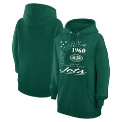 New York Jets Starter Unisex Arch Team Fleece Pullover Hoodie - Green sale