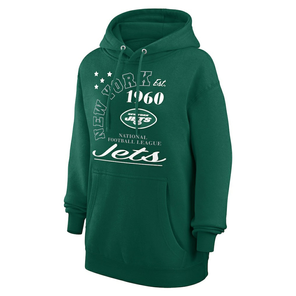 New York Jets Starter Unisex Arch Team Fleece Pullover Hoodie - Green sale