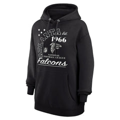 Atlanta Falcons Starter Unisex Arch Team Fleece Pullover Hoodie - Black on sale
