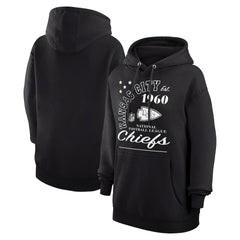 Kansas City Chiefs Starter Unisex Arch Team Fleece Pullover Hoodie - Black sale