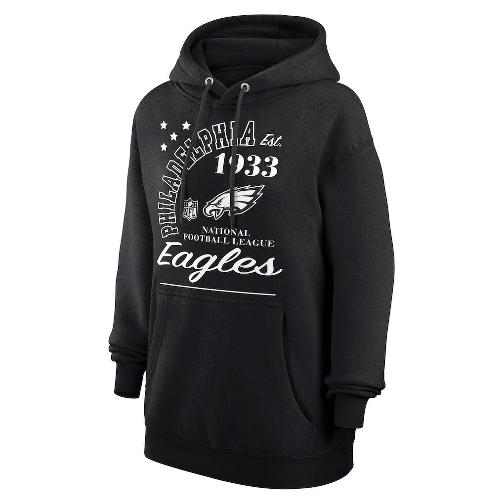 Philadelphia Eagles Starter Unisex Arch Team Fleece Pullover Hoodie - Black sale
