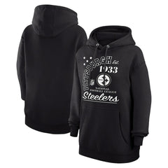 Pittsburgh Steelers Starter Unisex Arch Team Fleece Pullover Hoodie - Black outlet