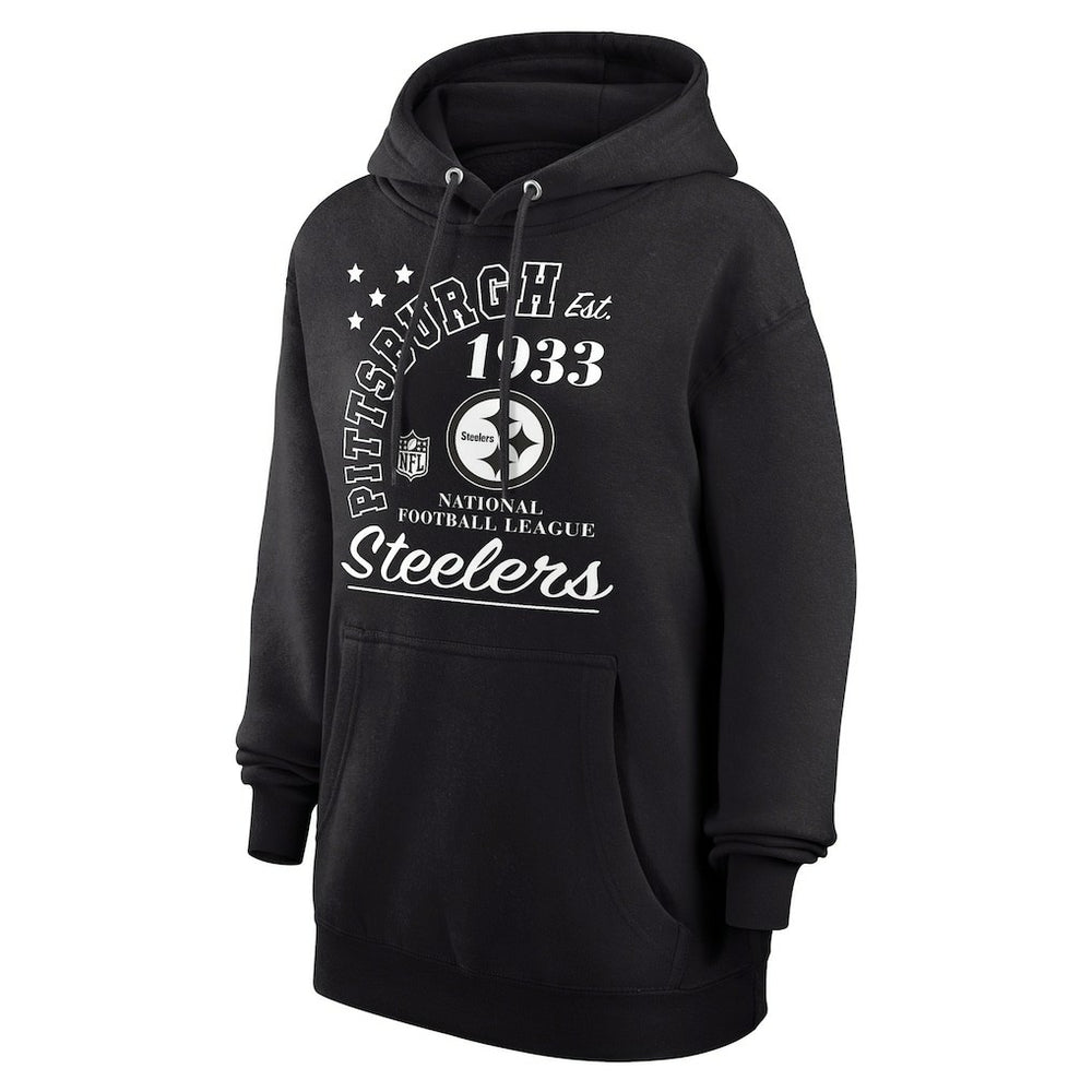 Pittsburgh Steelers Starter Unisex Arch Team Fleece Pullover Hoodie - Black outlet