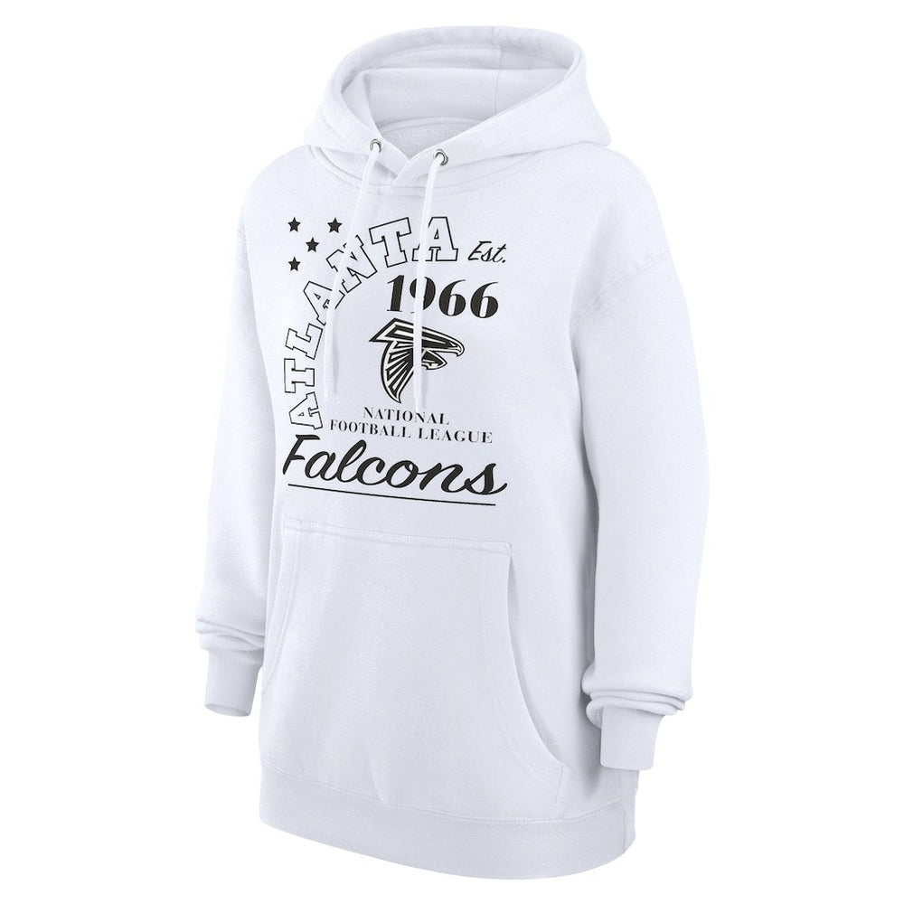 Atlanta Falcons Starter Unisex Arch Team Fleece Pullover Hoodie - White outlet