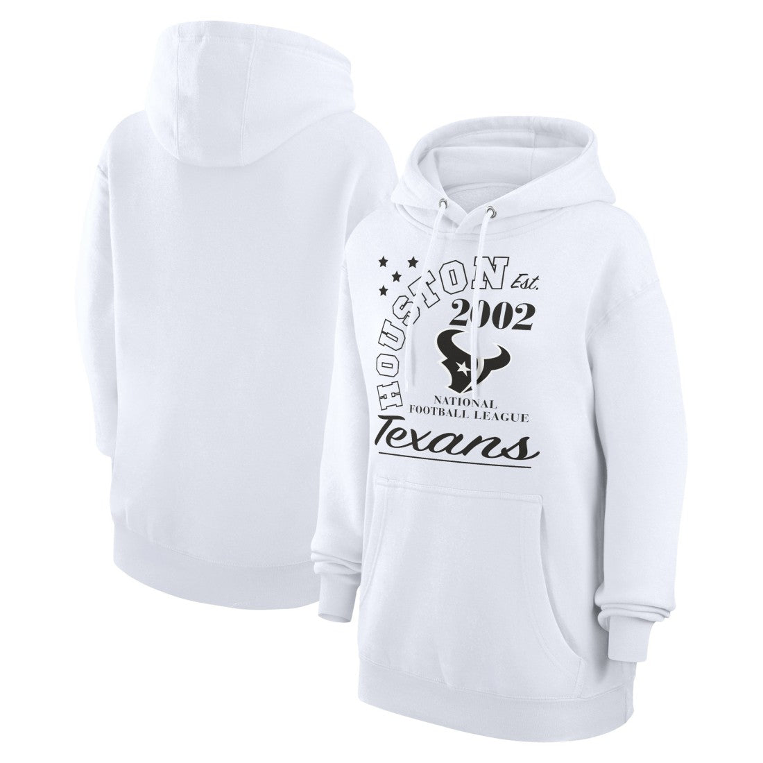 Houston Texans Starter Unisex Arch Team Fleece Pullover Hoodie - White online