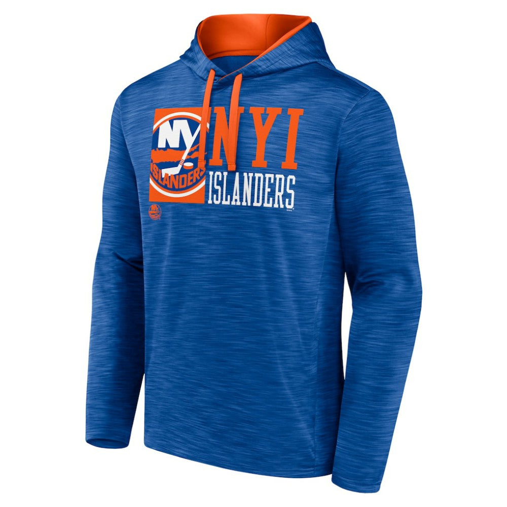 New York Islanders Fanatics Never Quit Pullover Hoodie Royal