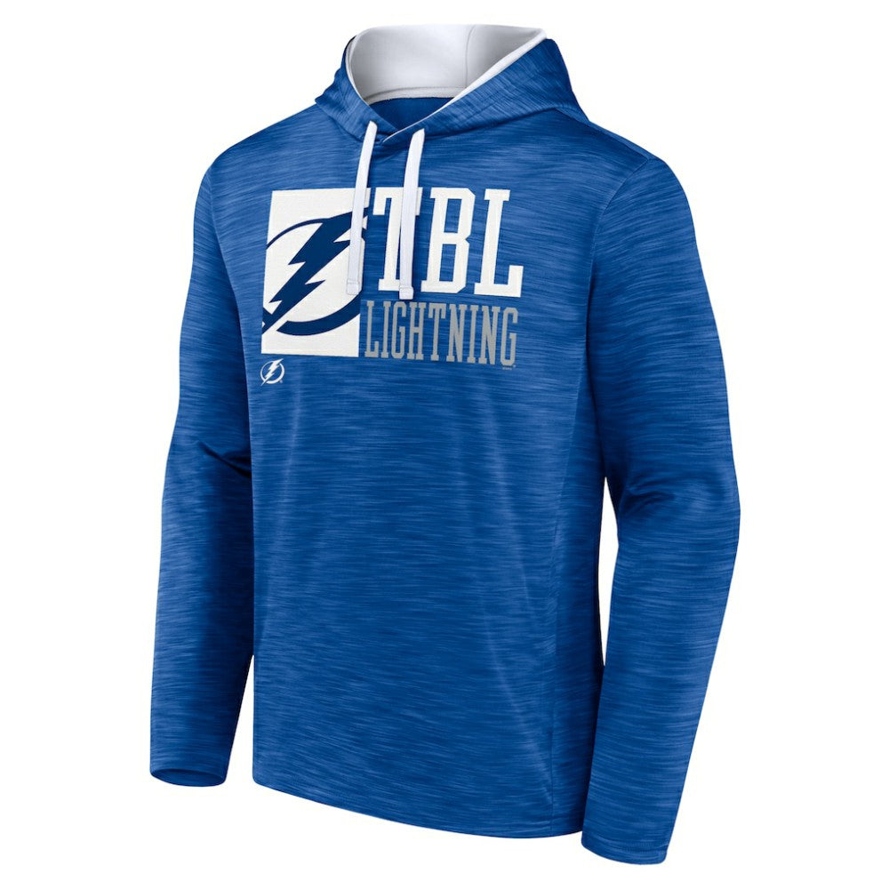Tampa Bay Lightning Fanatics Never Quit Pullover Hoodie Blue