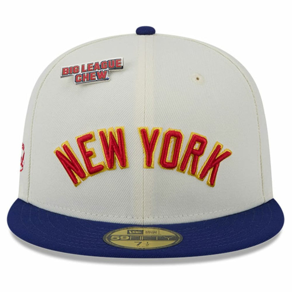 New York Yankees Big League Chew Original 59FIFTY Fitted Hat - White | New Era