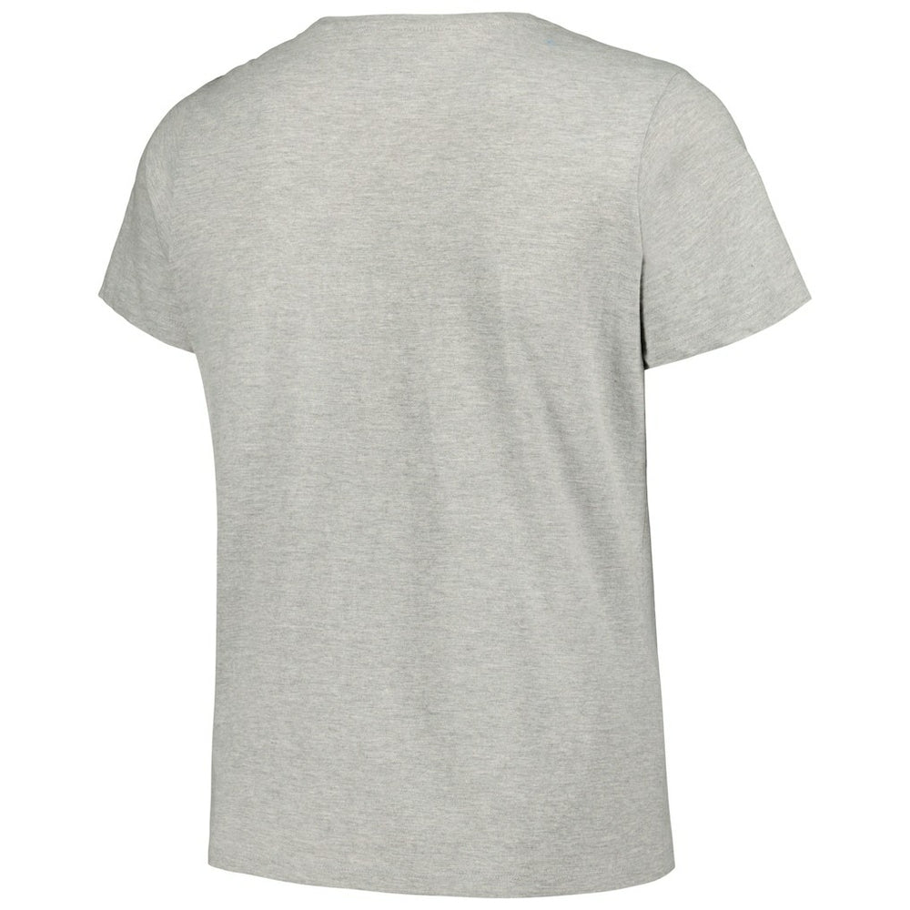 New Orleans Saints Women's Plus Size Arch Over Logo T-Shirt - Heather Gray online