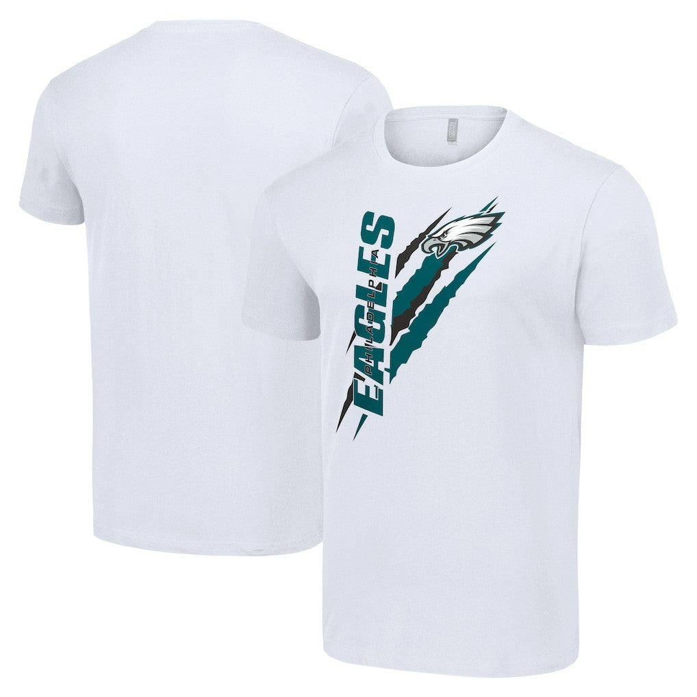 Philadelphia Eagles Starter Color Scratch T-Shirt - White outlet