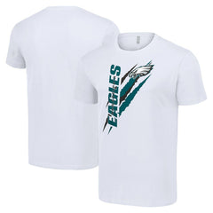 Philadelphia Eagles Starter Color Scratch T-Shirt - White outlet
