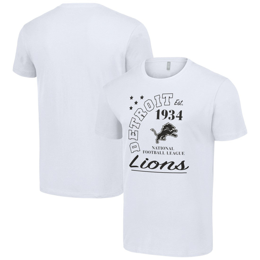 Detroit Lions Starter City Arch Team T-Shirt - White on sale