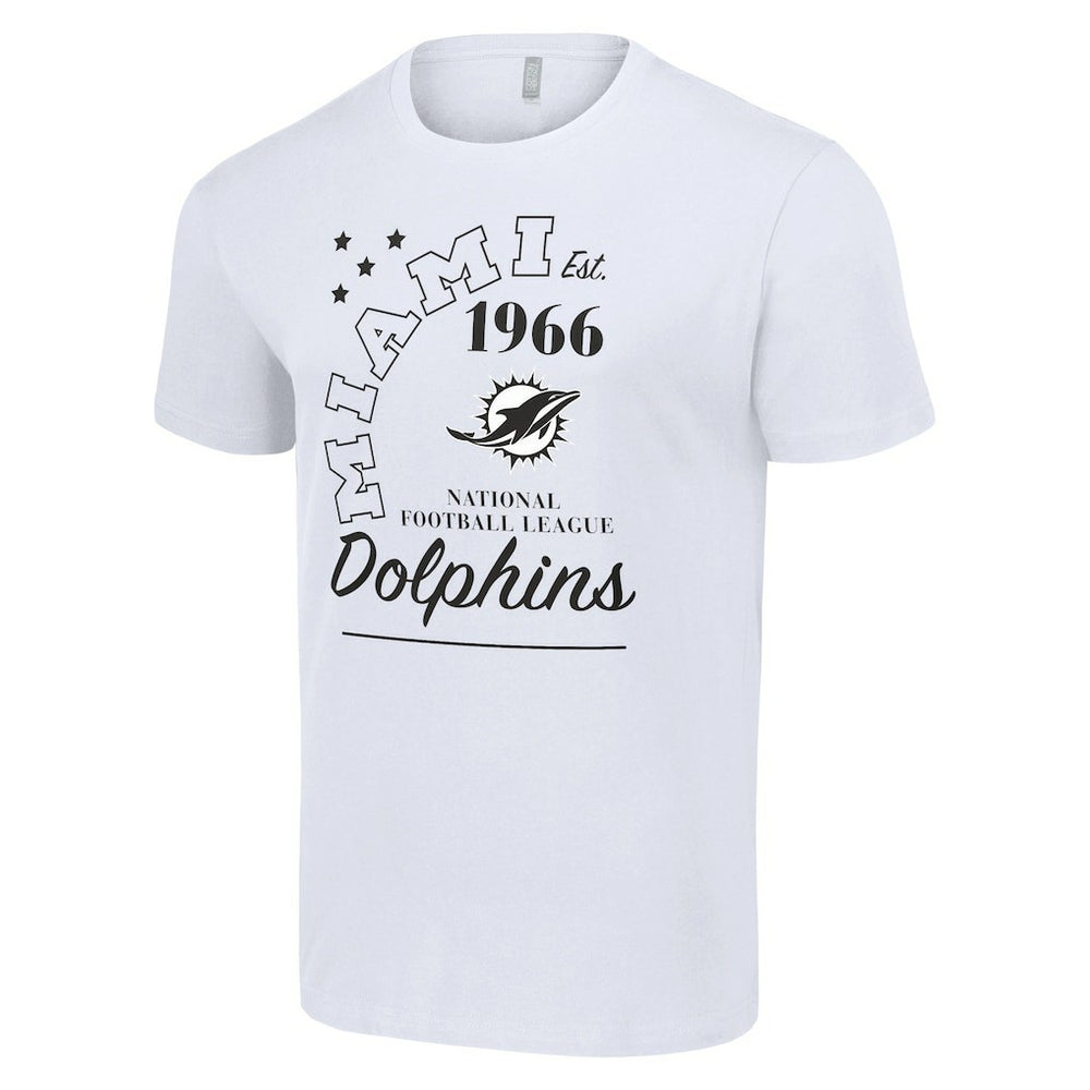 Miami Dolphins Starter City Arch Team T-Shirt - White discount