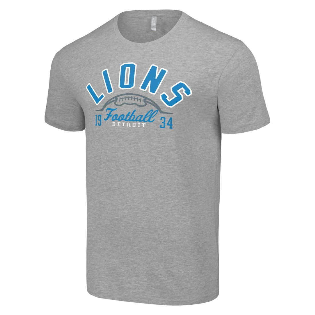 Detroit Lions Starter Half Ball Team T-Shirt - Heather Gray discount