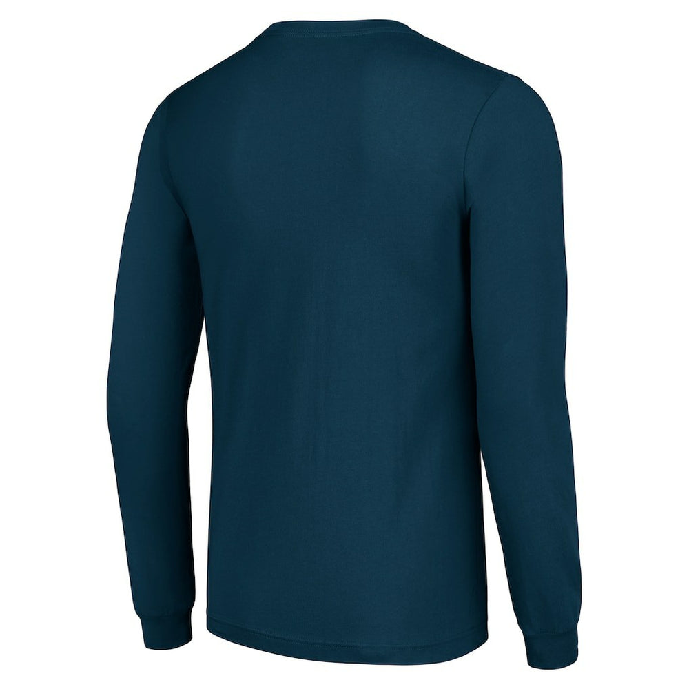 Chicago Bears Starter Half Ball Team Long Sleeve T-Shirt - Navy on sale