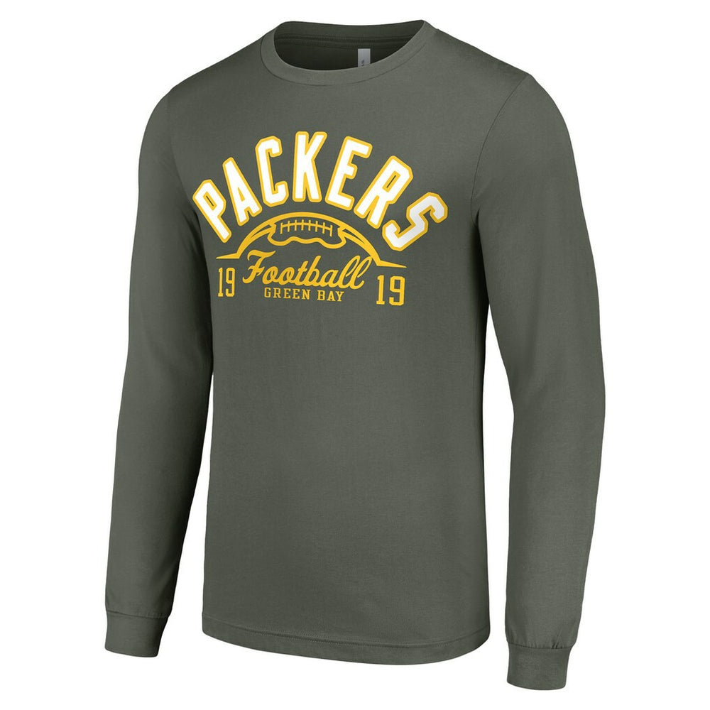 Green Bay Packers Starter Half Ball Team Long Sleeve T-Shirt - Green sale