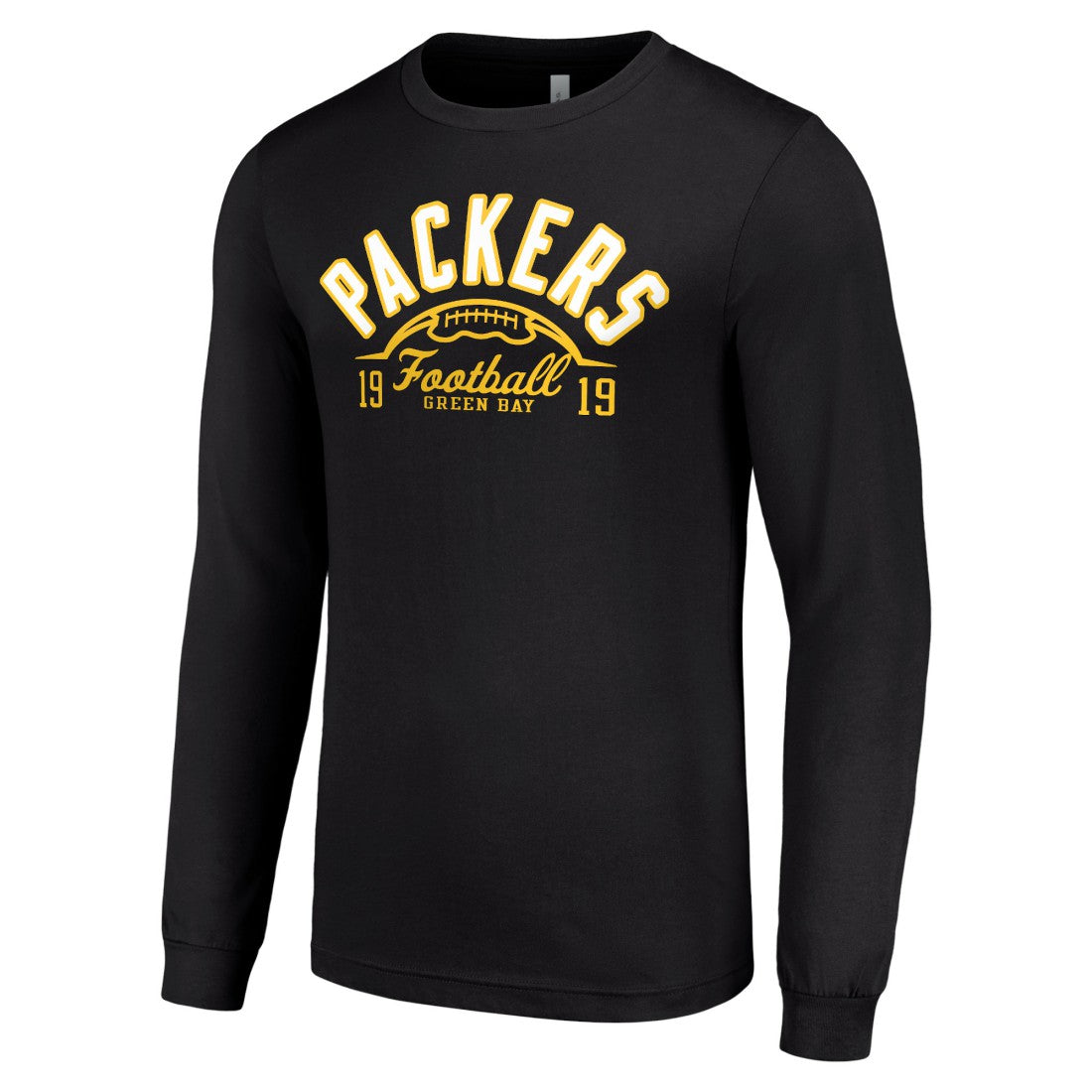 Green Bay Packers Starter Half Ball Team Long Sleeve T-Shirt - Black online