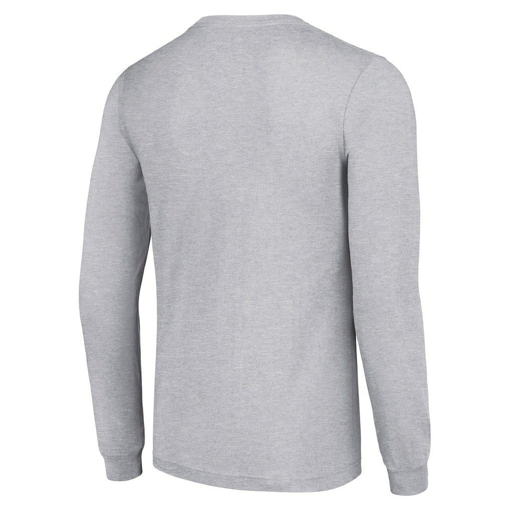 Kansas City Chiefs Starter Color Scratch Long Sleeve T-Shirt - Heather Gray outlet