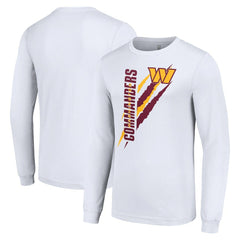 Washington Commanders Starter Color Scratch Long Sleeve T-Shirt - White online